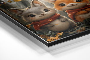 Bunny Duo Forest Charm