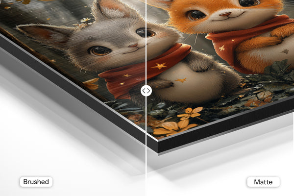 Bunny Duo Forest Charm