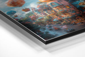 Whimsical Village Fantasy