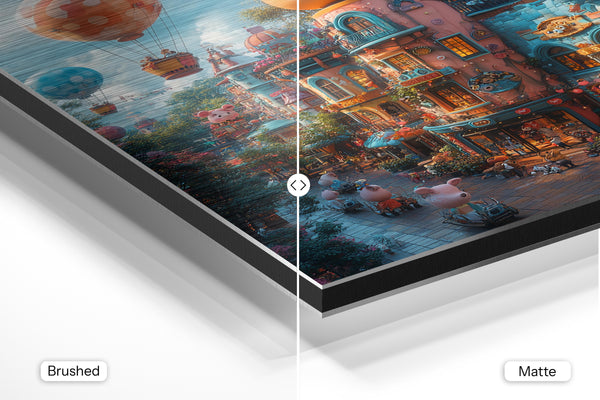 Whimsical Village Fantasy