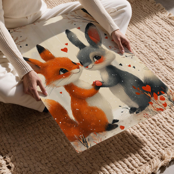 Woodland Love Bunnies