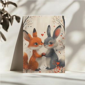 Woodland Love Bunnies