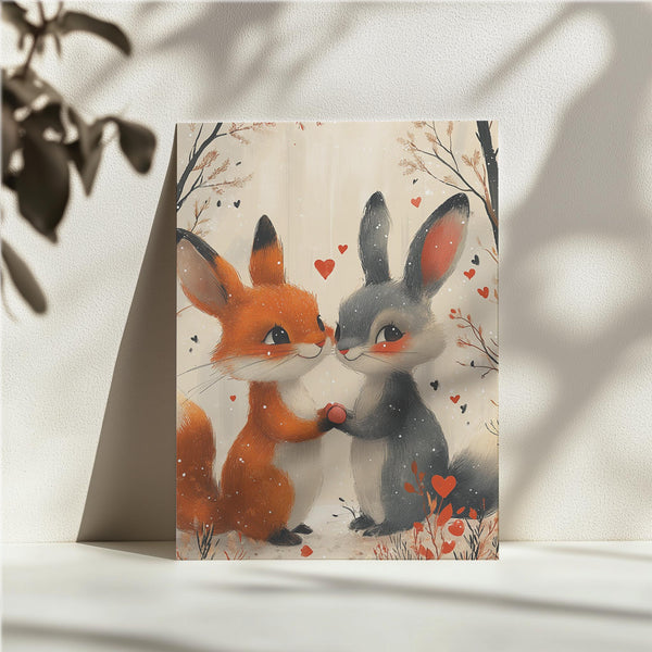 Woodland Love Bunnies