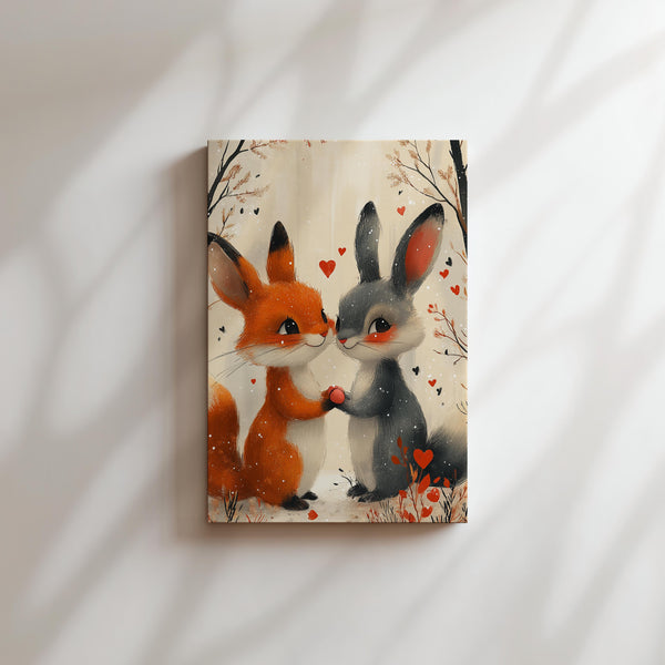 Woodland Love Bunnies