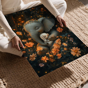 Elephant and Bunny Harmony