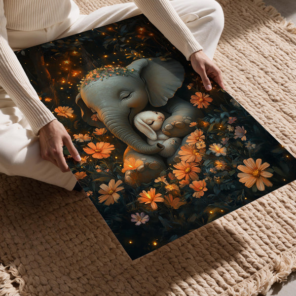 Elephant and Bunny Harmony