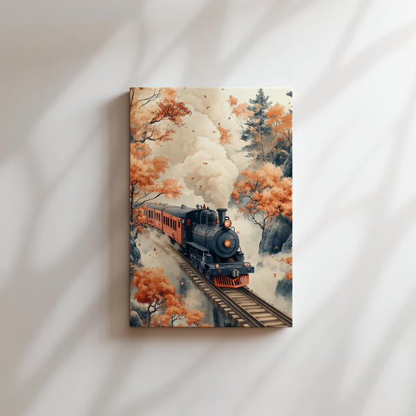 Autumn Train Journey