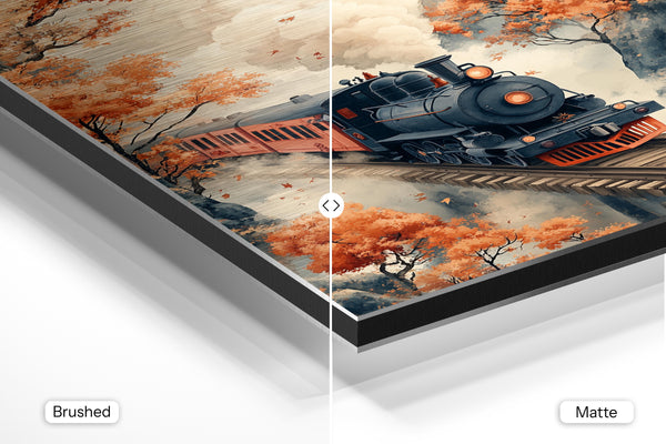 Autumn Train Journey