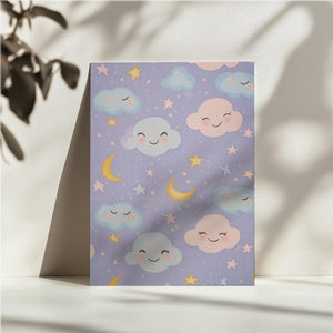 Celestial Clouds Pattern