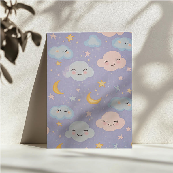 Celestial Clouds Pattern