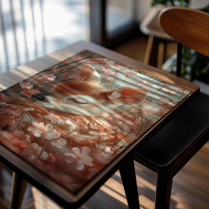 Sleeping Fawn in Blooms