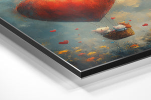 Animals in Heart Balloon