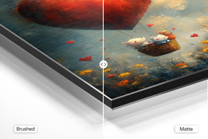 Animals in Heart Balloon