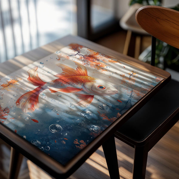 Goldfish in Dreamy Water