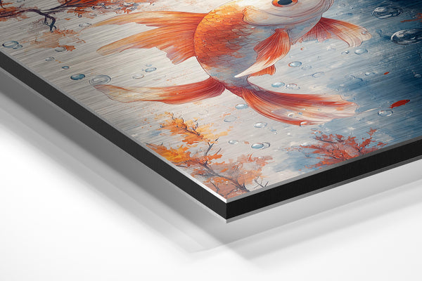 Goldfish in Dreamy Water