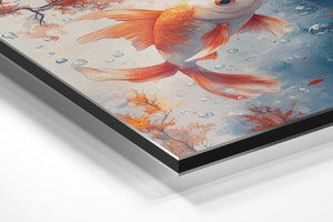 Goldfish in Dreamy Water