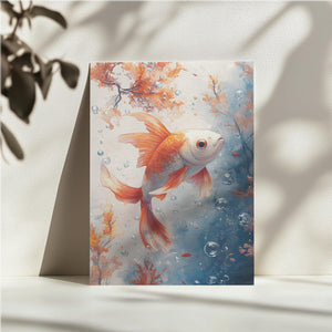 Goldfish in Dreamy Water