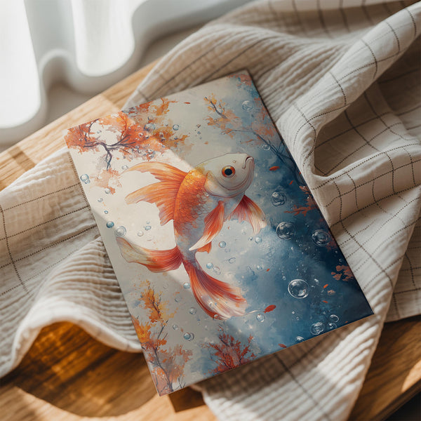 Goldfish in Dreamy Water