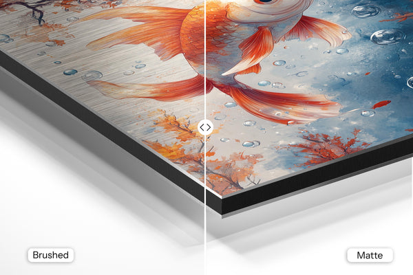 Goldfish in Dreamy Water