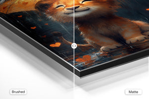 Lion Cub with Heart Umbrella