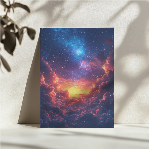 Cosmic Sunset Heaven