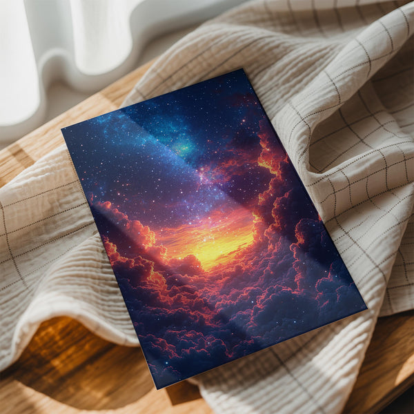 Cosmic Sunset Heaven