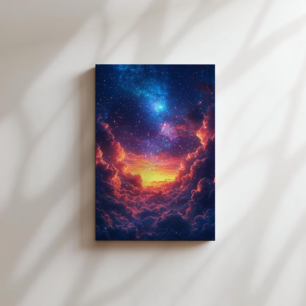 Cosmic Sunset Heaven