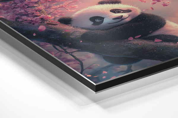 Panda in Cherry Blossoms
