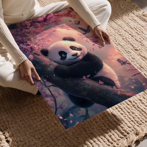 Panda in Cherry Blossoms