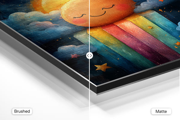 Radiant Sun Over Rainbow