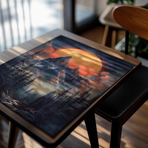 Glowing Mountain Majesty