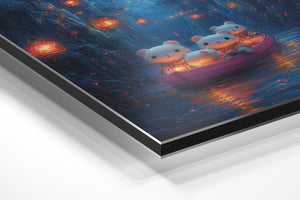 Lantern-Lit Bear Journey