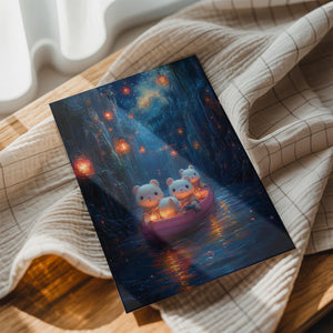 Lantern-Lit Bear Journey