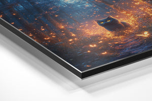 Enchanted Cat in Forest