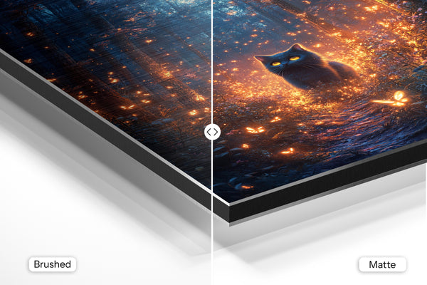 Enchanted Cat in Forest