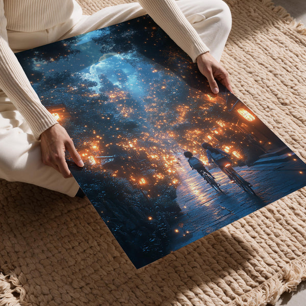 Twilight Bicycle Stroll