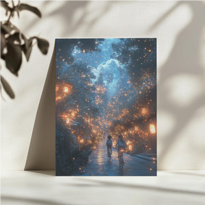 Twilight Bicycle Stroll