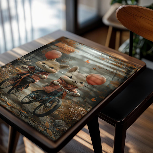 Cycling Bunny Friends