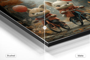 Cycling Bunny Friends