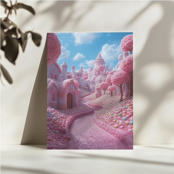Pink Candyland Dreamscape