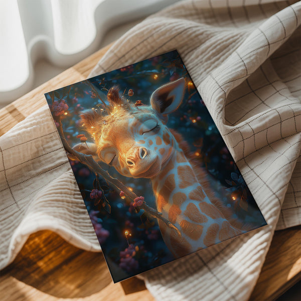 Serene Giraffe Glow