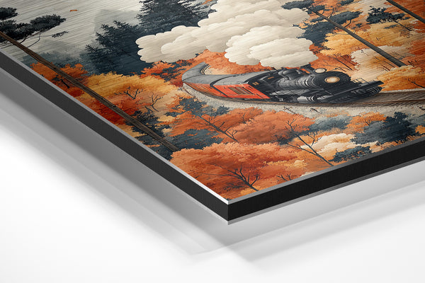 Autumn Train Journey