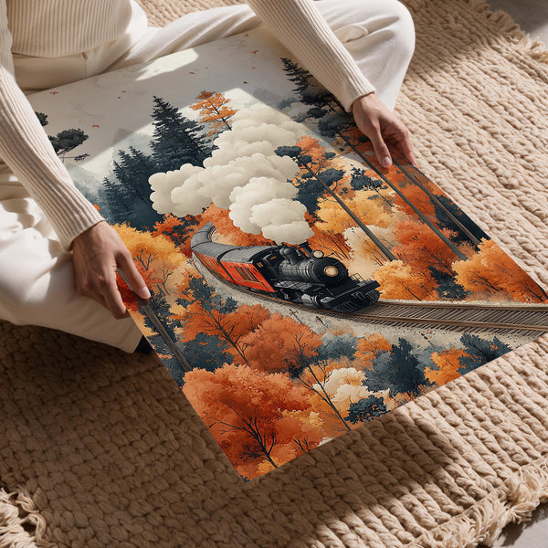 Autumn Train Journey