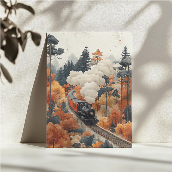 Autumn Train Journey
