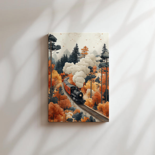 Autumn Train Journey