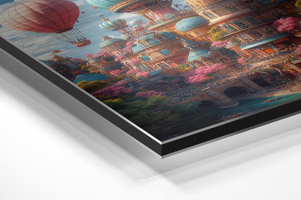 Balloon Festival Cityscape