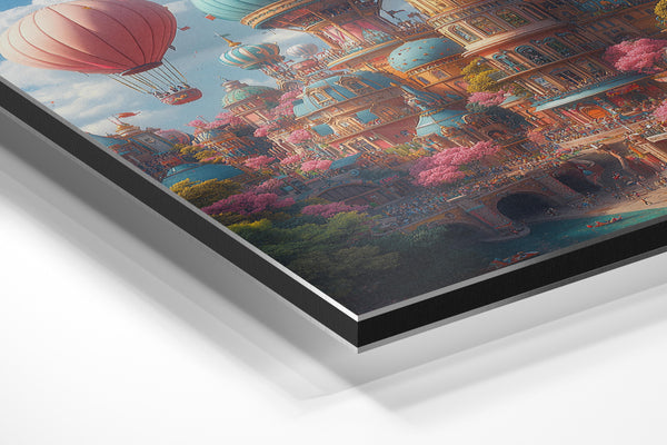 Balloon Festival Cityscape