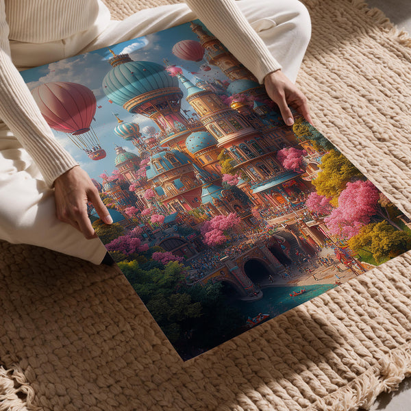 Balloon Festival Cityscape