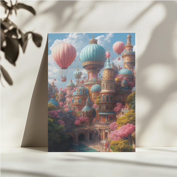 Balloon Festival Cityscape