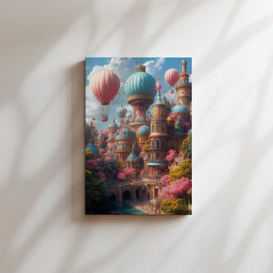 Balloon Festival Cityscape